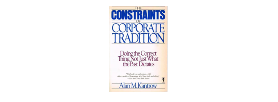 constraint of corporate tradition